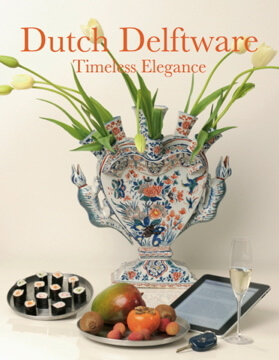 Dutch Delftware cover of timeless Elegance