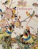 Delftware book cover bird
