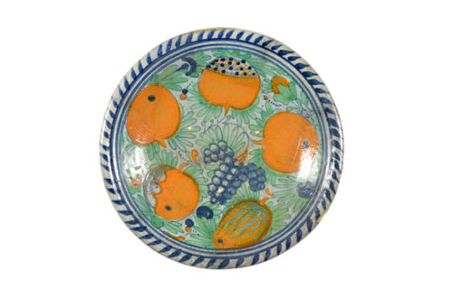 Origin Of Dutch Delftware With Majolica Plate