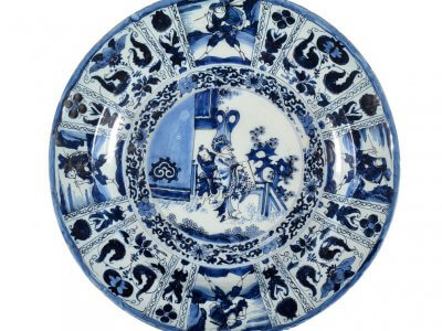 Antique Dutch Pottery Inspired By Chinese Porcelain Aronson Antiquairs