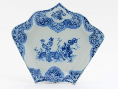 Antique Dutch Pottery Delftware Dishes