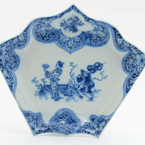 Antique Dutch Pottery Delftware Dishes