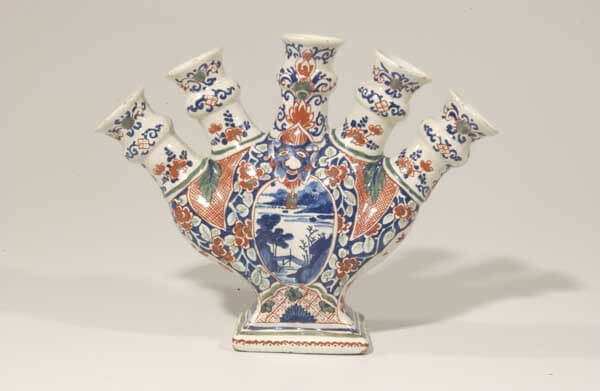 多式多样的多孔花瓶 Aronson Antiquairs Of Amsterdam Delftware Made In Holland