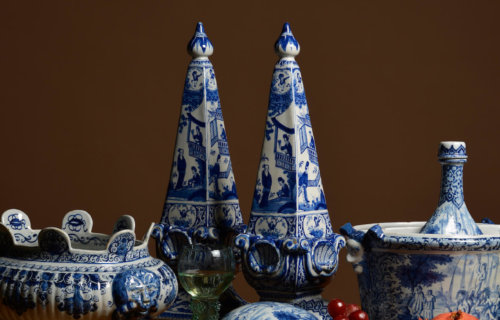 Dining with Dutch Blue Delftware in the 17th and 18th century Aronson Antiquairs