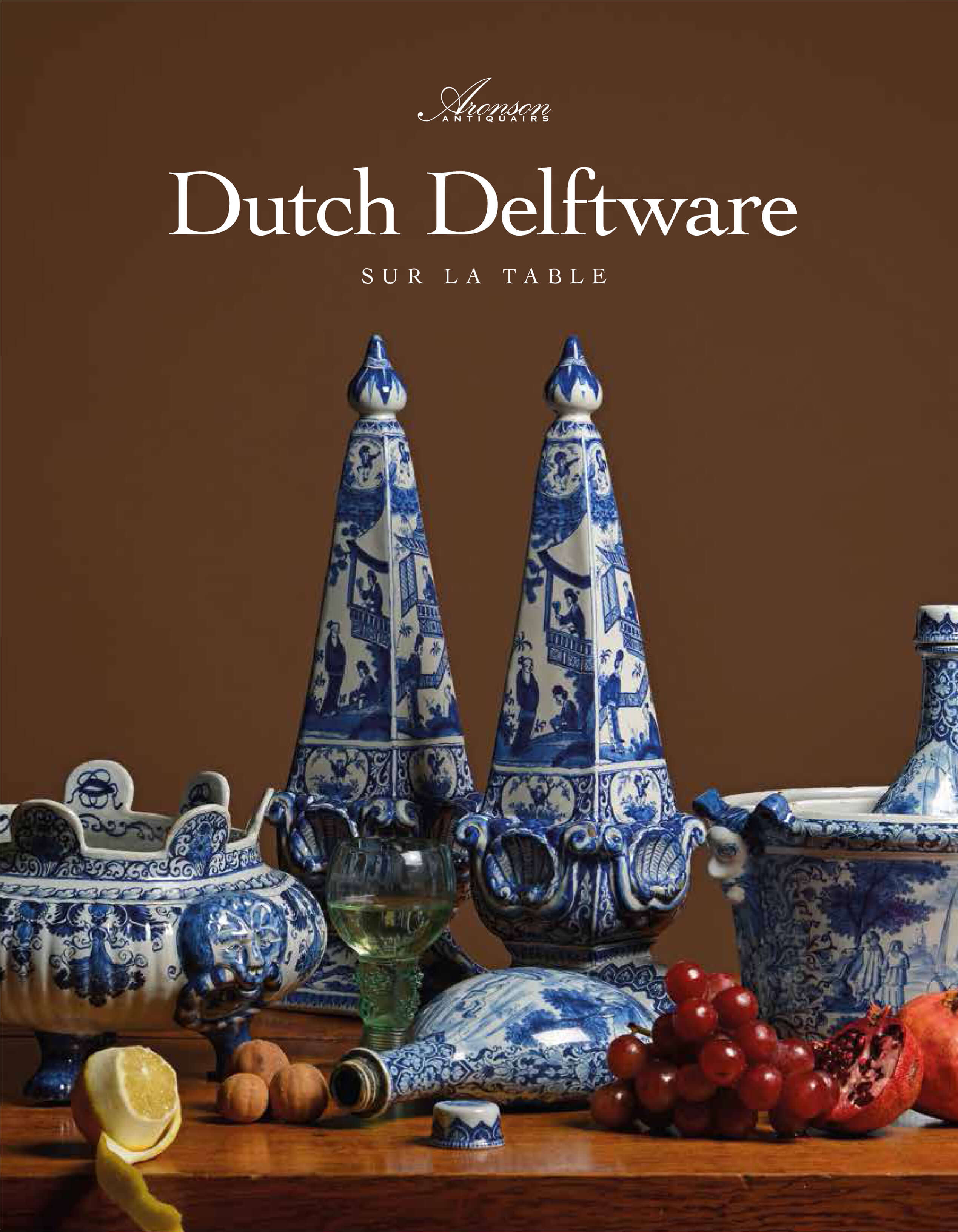 Dutch Delftware sur la table
