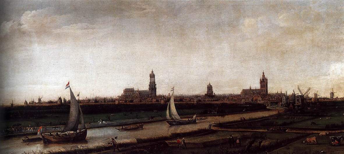 Hendrik_Cornelisz._Vroom_-_View_of_Delft_from_the_Northwest_-_WGA25411