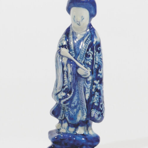 Chinoiserie Figurine Of Oriental Lady Marken By Lambertus Van Eenhoorn
