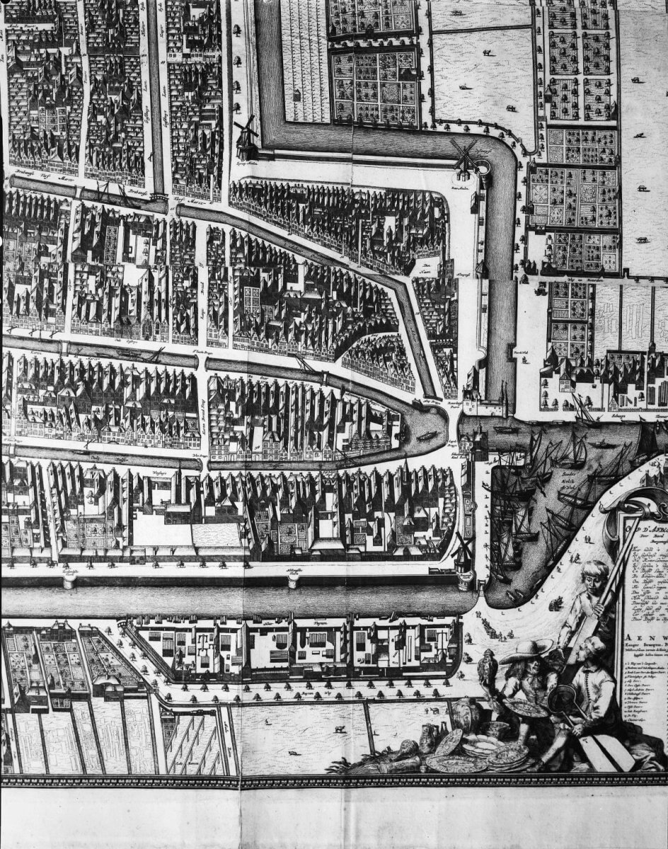 Detail-Kaart-figurratieg-Delft-1678-de-haven