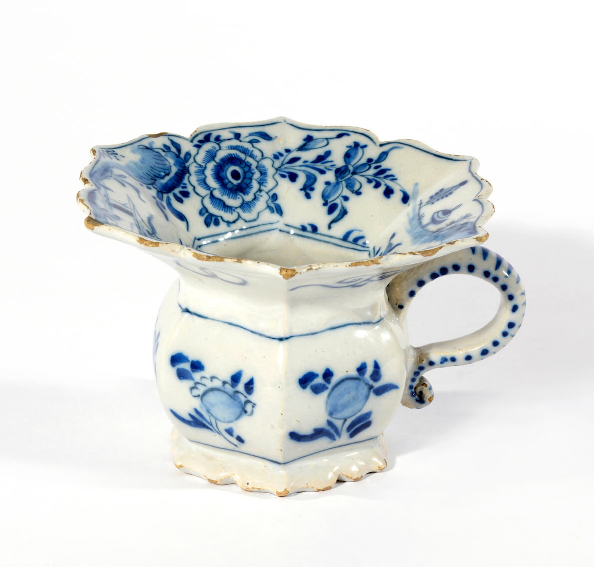 Ceramic Delftware Cuspidor Aronson Antiquairs