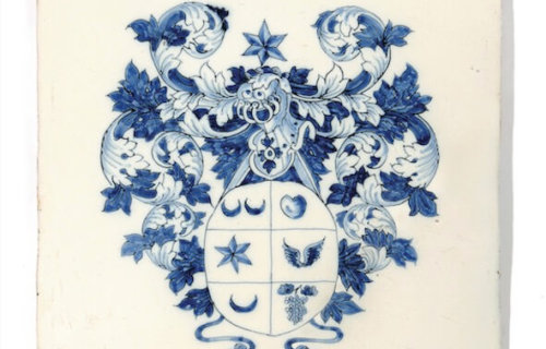 Ceramic Armorial Or Known As Wapengoet At Aronson Antiquairs