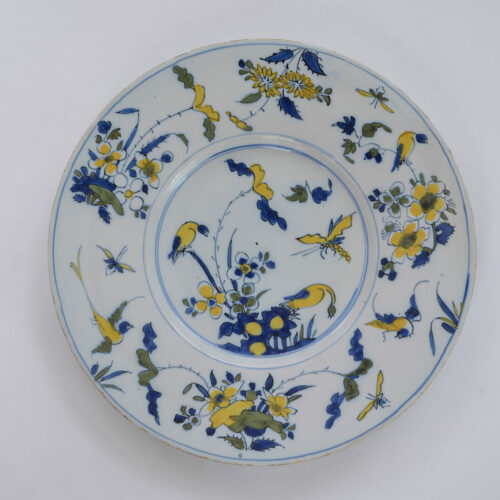 Polychrome Plate De Paauw Factory