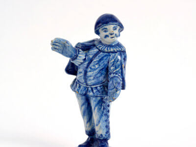 Ceramic Commedia Dell'Arte Figurine Aronson Antiquairs