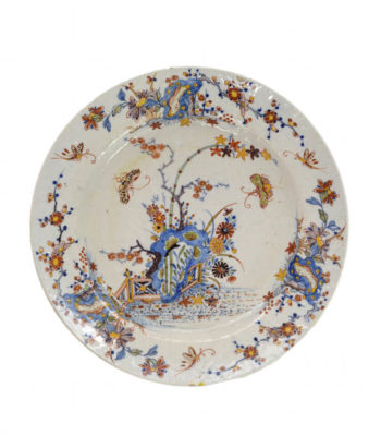 D1330. Polychrome Plate