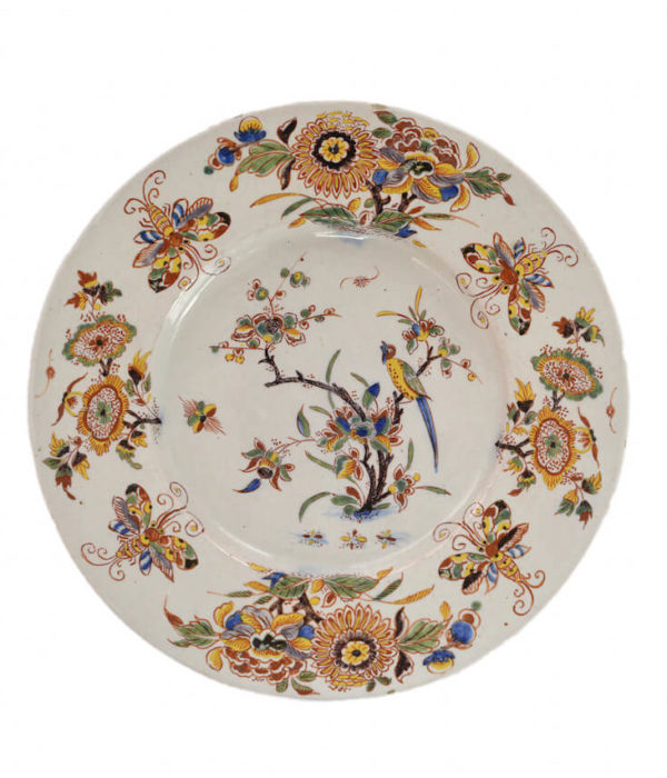 Aronson Antiquairs Polychrome plate