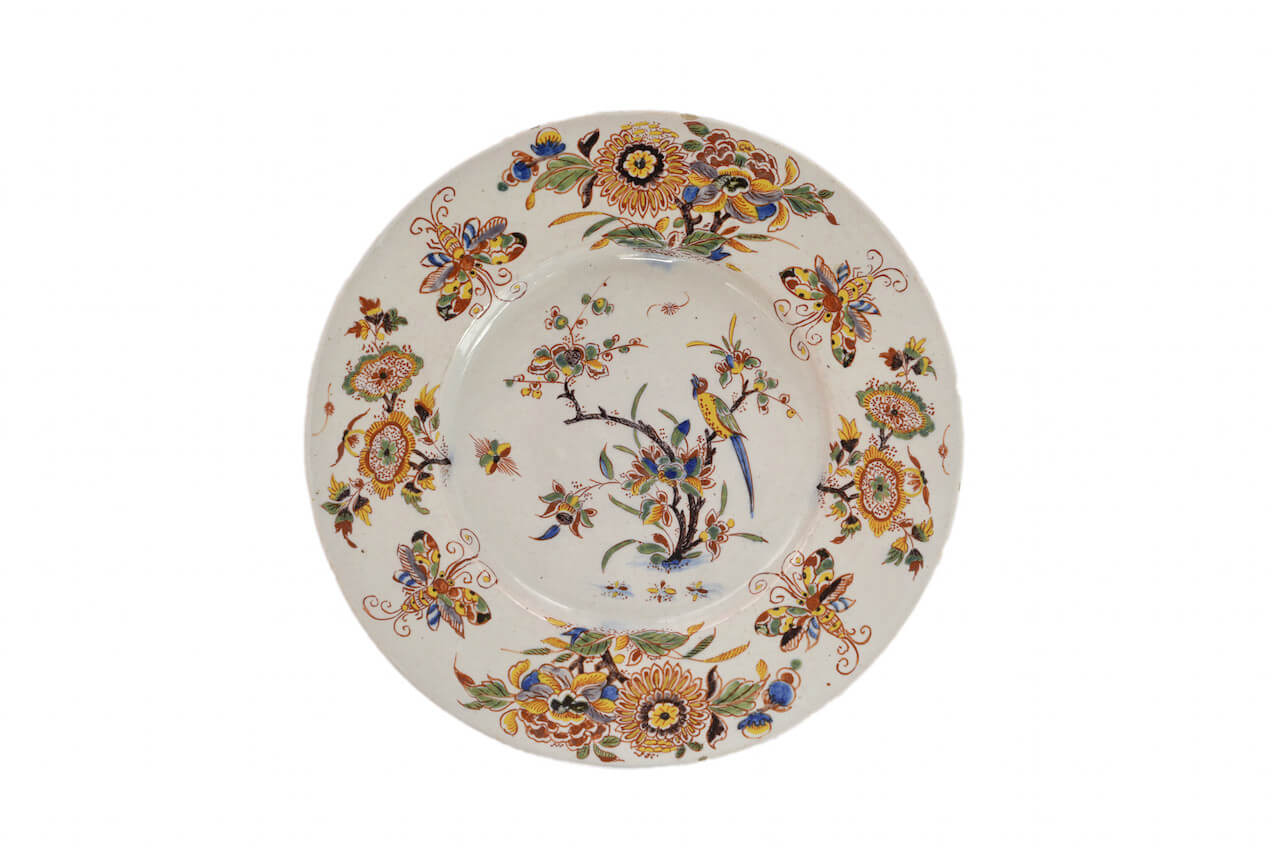 Aronson Antiquairs Polychrome plate