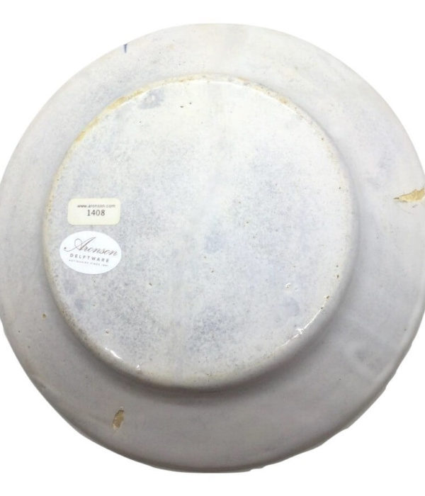 D1408. Blue and White Plate - Image 2
