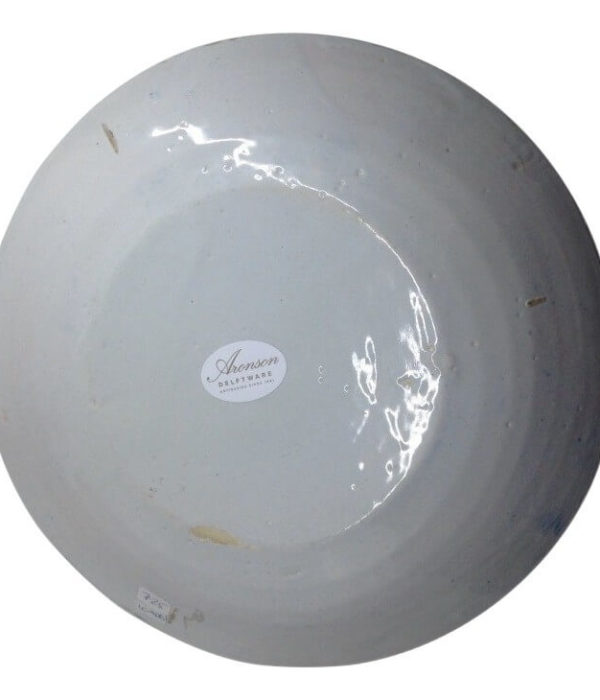 D725. Blue and White Plate - Image 2