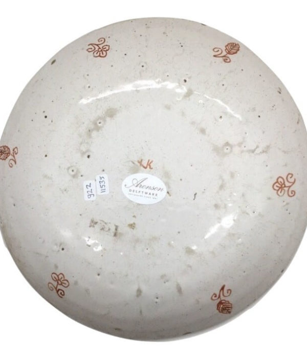 D922. Polychrome and Gilded Plate - Image 2