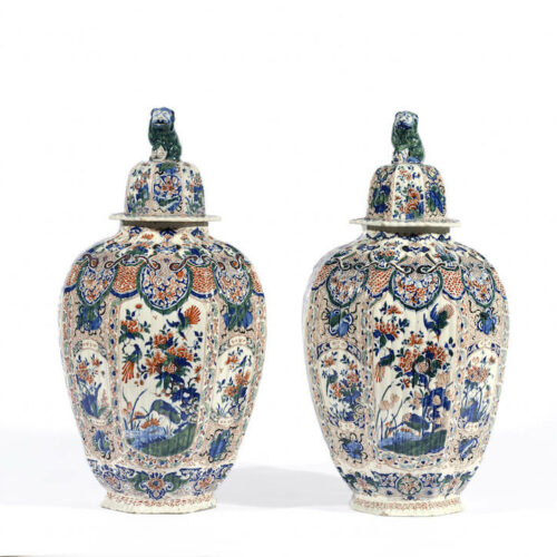 Cashmere Ovoid Vases Antique Aronson Antiquairs