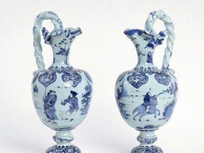 Delft Blue Ewers Aronson Antiquairs