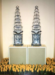 Delftware Vases TEFAF 1995