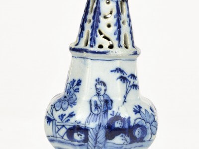 Antique Delftware Sugar Caster