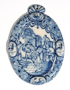 Delftware Plaque For Wall Suspension