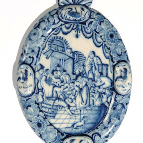 Delftware Plaque For Wall Suspension