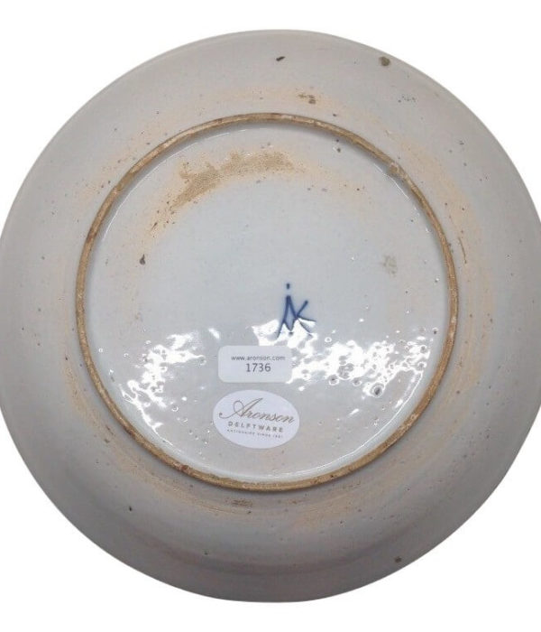 D1736. Polychrome Plate - Image 2