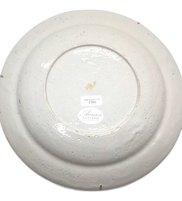 D1760. Polychrome Plate - Image 2