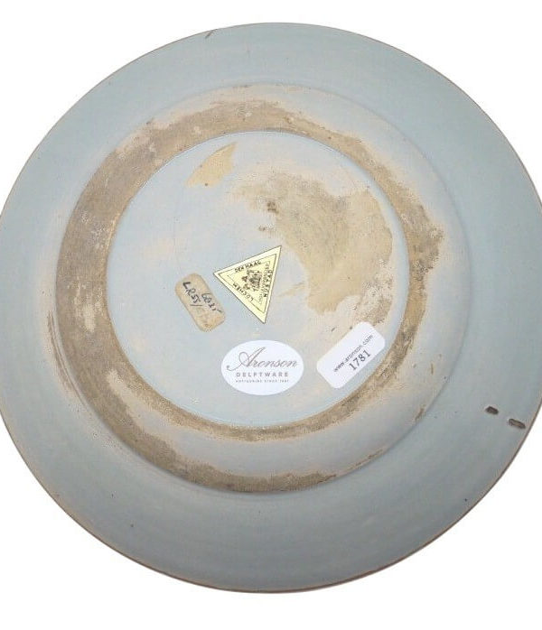 D1781. Polychrome Plate - Image 2