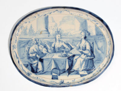 Antique Polychrome Delftware