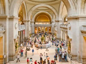 Interior Metropolitan Museum Of Art New York