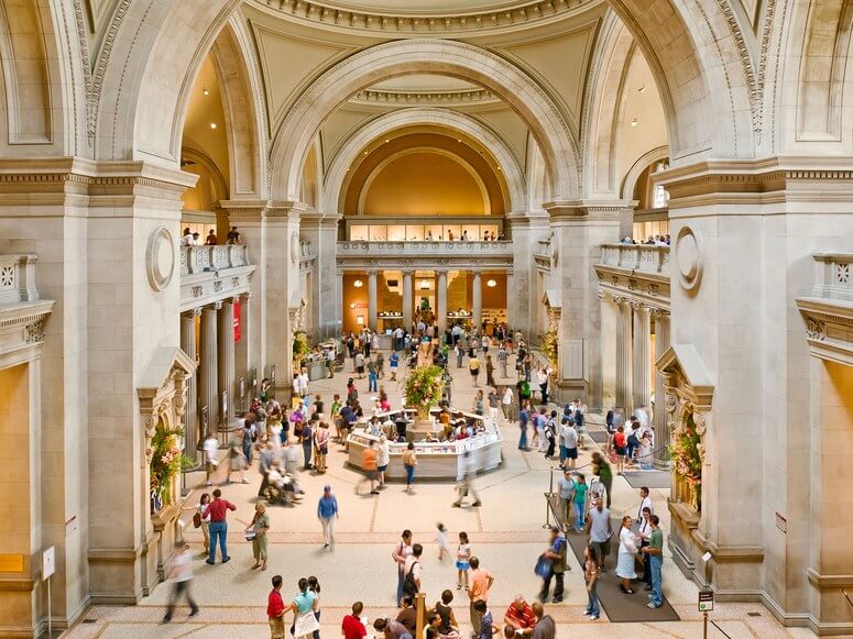 Interior Metropolitan Museum of Art New York