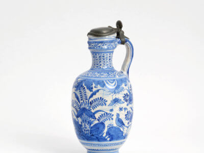 Delftware Ovoid Jug Aronson Antiquairs