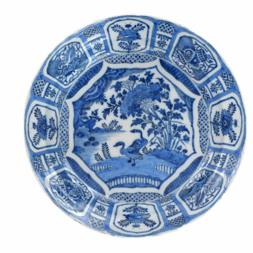 Antique Plates Aronson Delftware
