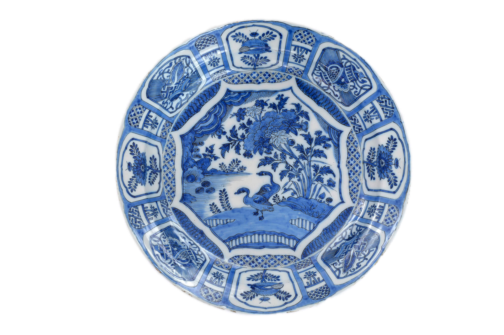 antique plates Aronson delftware