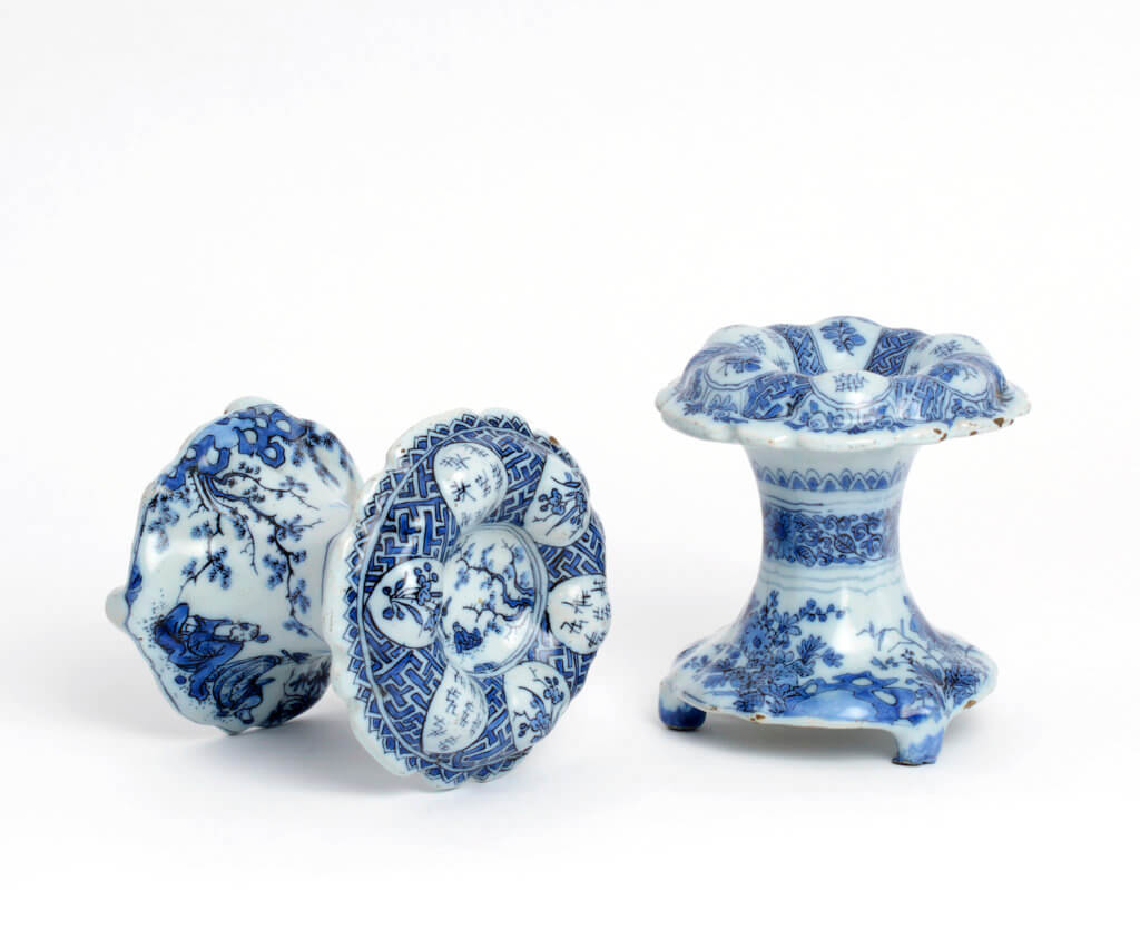 delftware salt cellars