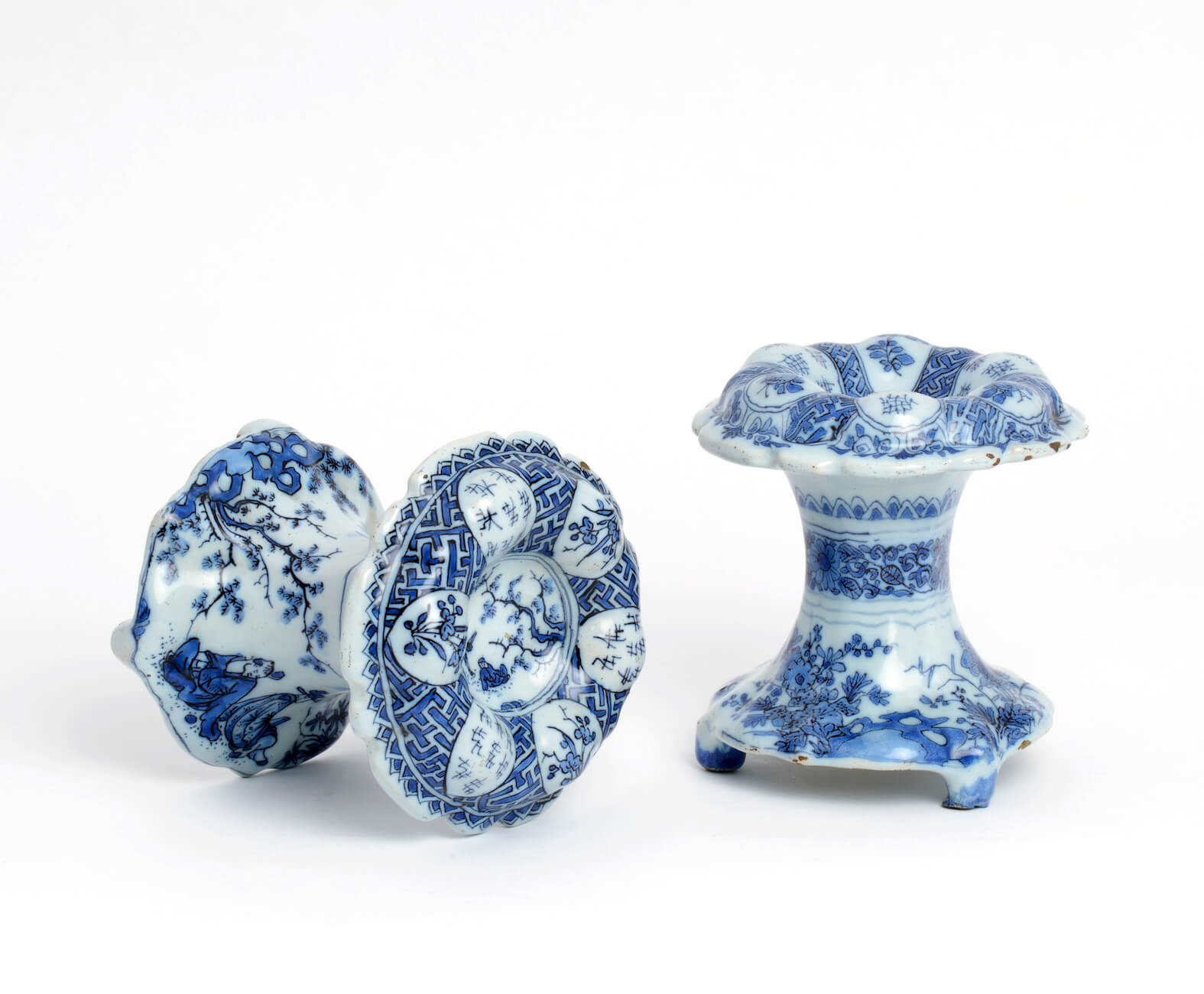 delftware salt cellars