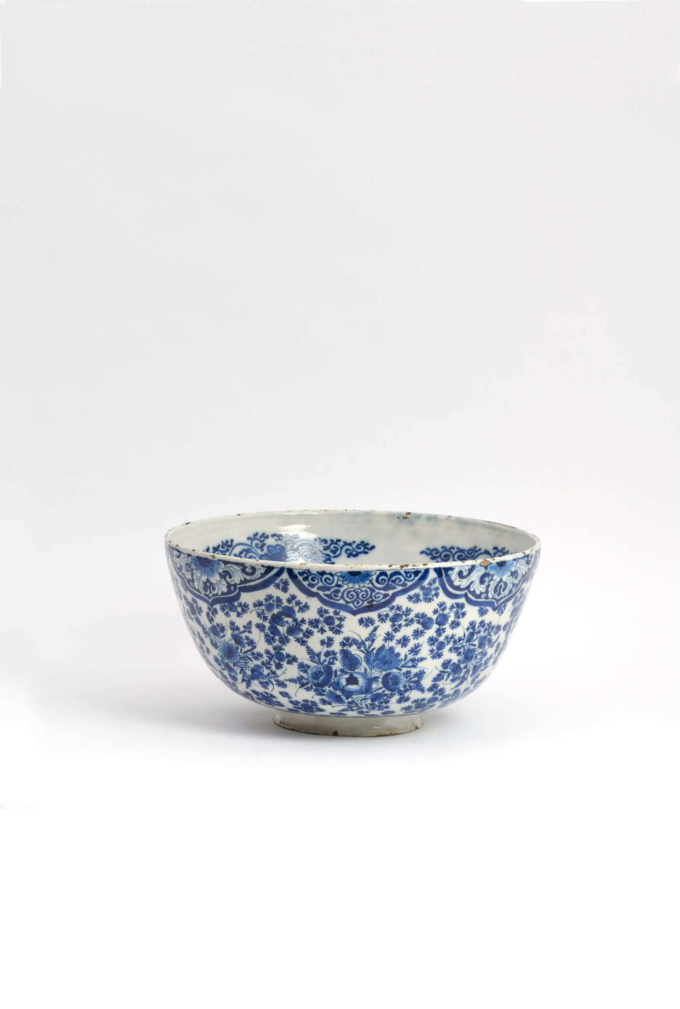 Delft blue ceramic large bowl Aronson
