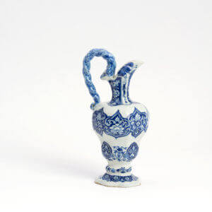 1826. Blue and White Ewer Antique delftware ewer