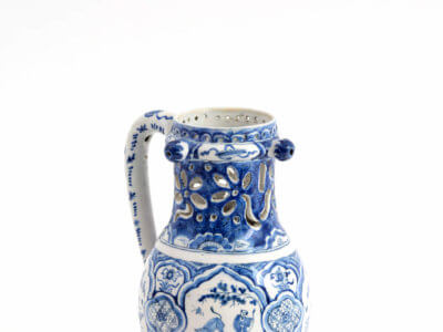 Delftware Puzzle Jug Aronson Antiquairs