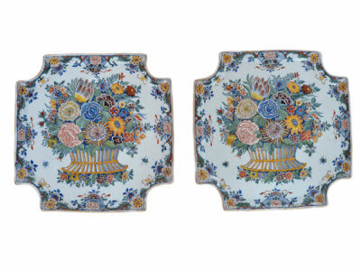 Antique Delftware Plaques