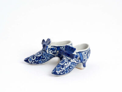 Aronson Antiquairs Delftware Antique Shoes