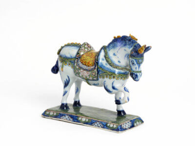 Aronson Antiquairs Unicorn Polychrome Figure