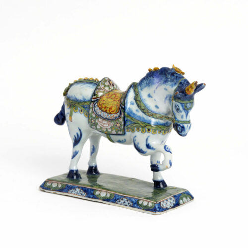 Aronson Antiquairs Unicorn Polychrome Figure