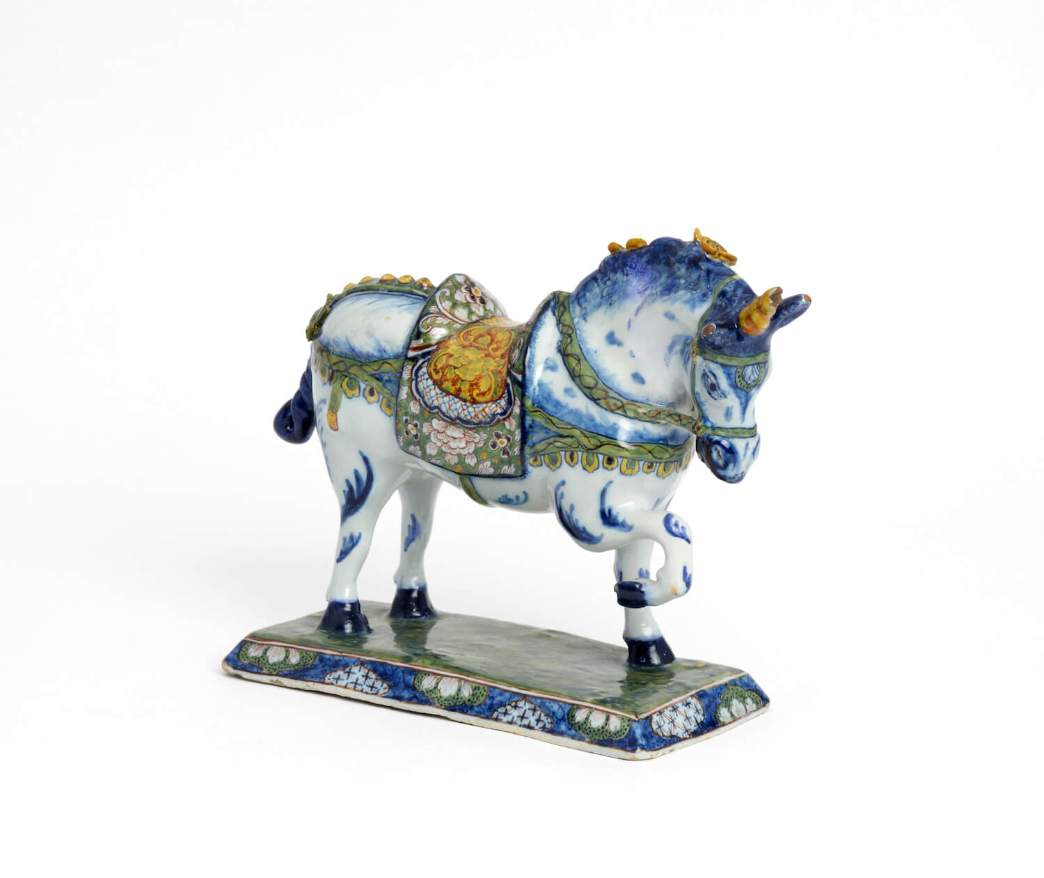 Aronson Antiquairs Unicorn Polychrome figure