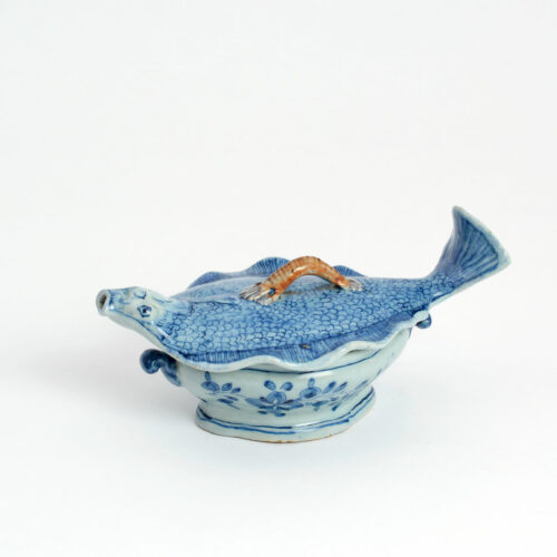 Delftware Blue Polychrome Form