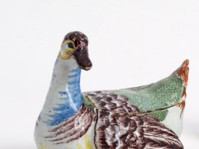 Aronson Antiquairs Polychrome Duck