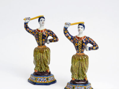 Polychrome Antique Dervishes